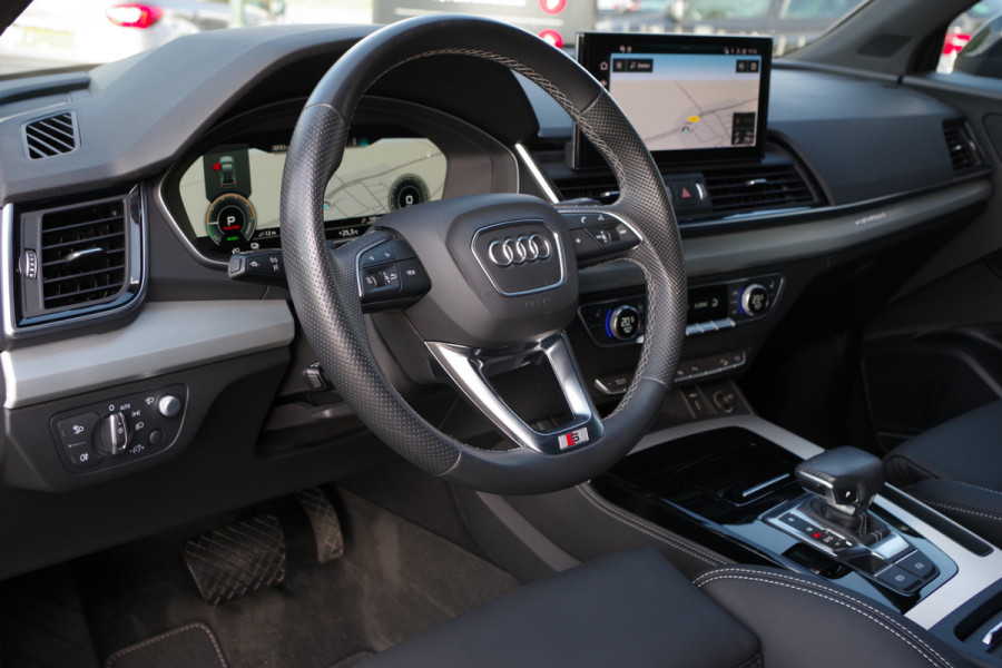 Audi Q5 55 TFSI e Quattro Competition 367 PK PHEV, Panoramadak, Luchtvering, RS-Leder, B&O Sound, Luchtvering, Adap. Cruise Control, 360