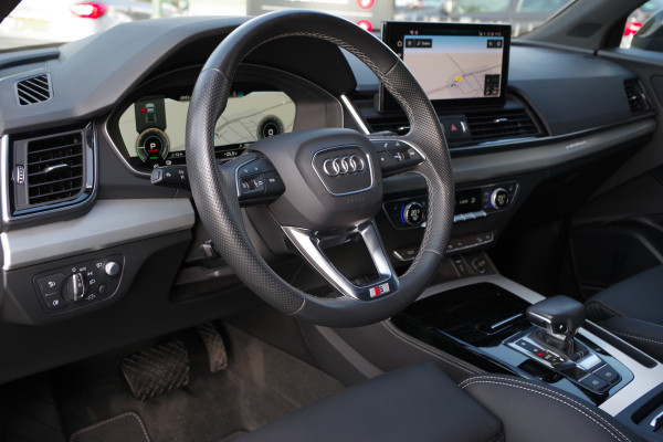 Audi Q5 55 TFSI e Quattro Competition 367 PK PHEV, Panoramadak, Luchtvering, RS-Leder, B&O Sound, Luchtvering, Adap. Cruise Control, 360