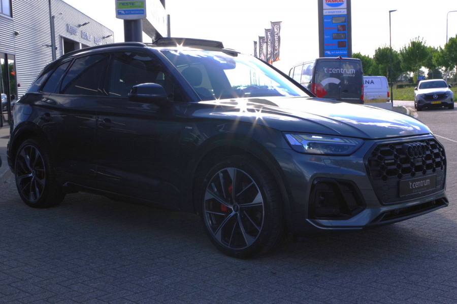Audi Q5 55 TFSI e Quattro Competition 367 PK PHEV, Panoramadak, Luchtvering, RS-Leder, B&O Sound, Luchtvering, Adap. Cruise Control, 360
