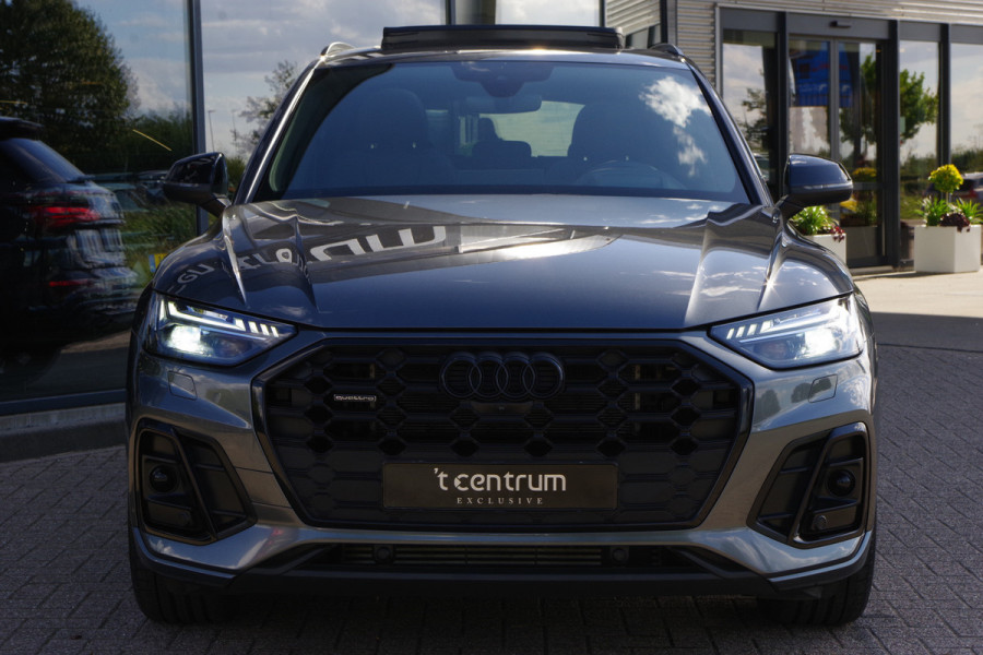 Audi Q5 55 TFSI e Quattro Competition 367 PK PHEV, Panoramadak, Luchtvering, RS-Leder, B&O Sound, Luchtvering, Adap. Cruise Control, 360