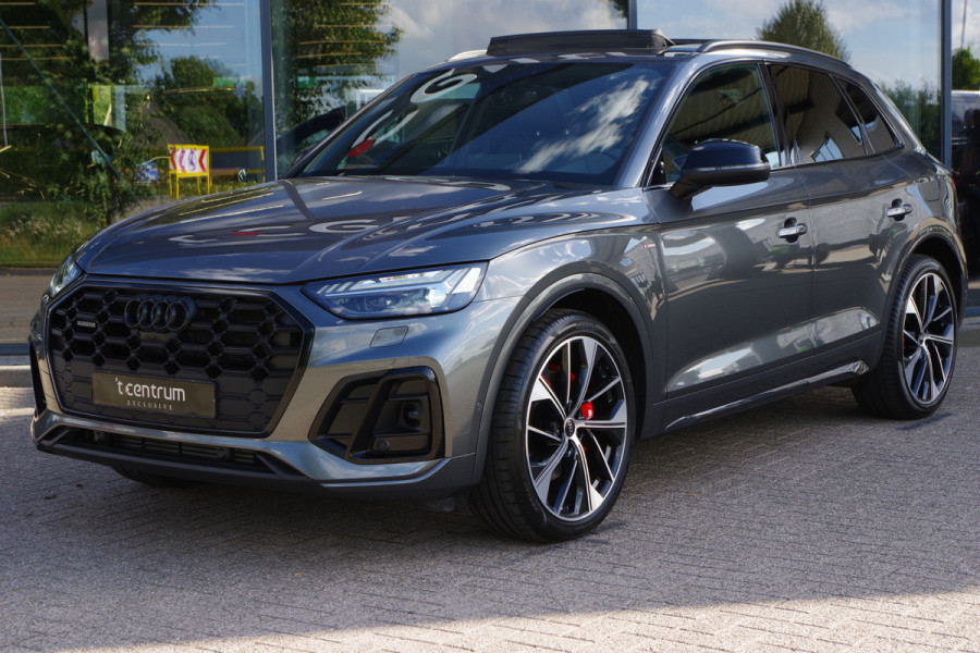 Audi Q5 55 TFSI e Quattro Competition 367 PK PHEV, Panoramadak, Luchtvering, RS-Leder, B&O Sound, Luchtvering, Adap. Cruise Control, 360