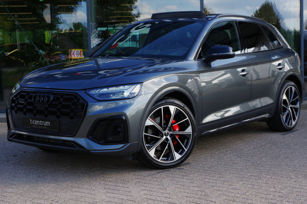 Audi Q5 55 TFSI e Quattro Competition 367 PK PHEV, Panoramadak, Luchtvering, RS-Leder, B&O Sound, Luchtvering, Adap. Cruise Control, 360