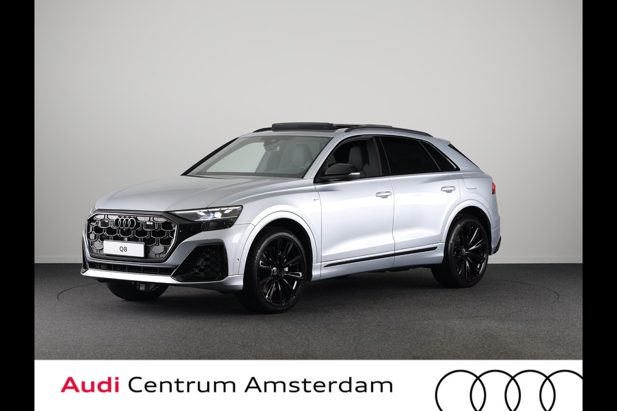 Audi Q8 55 TFSI e quattro Pro Line S 394pk | Panoramadak | B&O | Vierwielbesturing | Ass.Plus.Remote | Sportstoel Plus | 23'' inch Zwart | Trekhaak | Audi Q8 55 TFSI e quattro Pro Line S 394pk | Panoramadak | B&O | Vierwielbesturing | Ass.Plus.Remote | Sportstoel Plus | 23'' inch Zwart | Trekhaak |