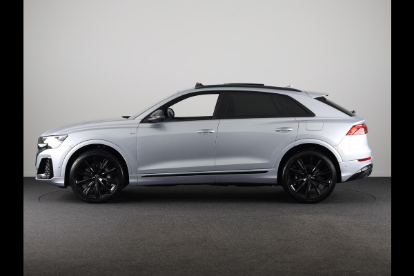 Audi Q8 55 TFSI e quattro Pro Line S 394pk | Panoramadak | B&O | Vierwielbesturing | Ass.Plus.Remote | Sportstoel Plus | 23'' inch Zwart | Trekhaak |