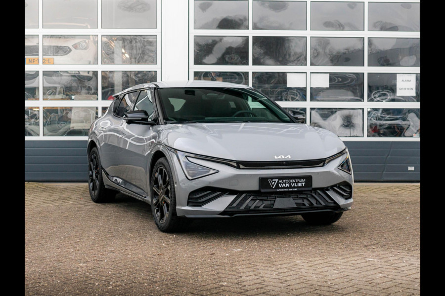Kia Ev6 GT-Line 84 kWh l 360 graden camera l dodehoek camera l schuifkantel dak l stoel verwarming en ventilatie l 17% bijtelling * l