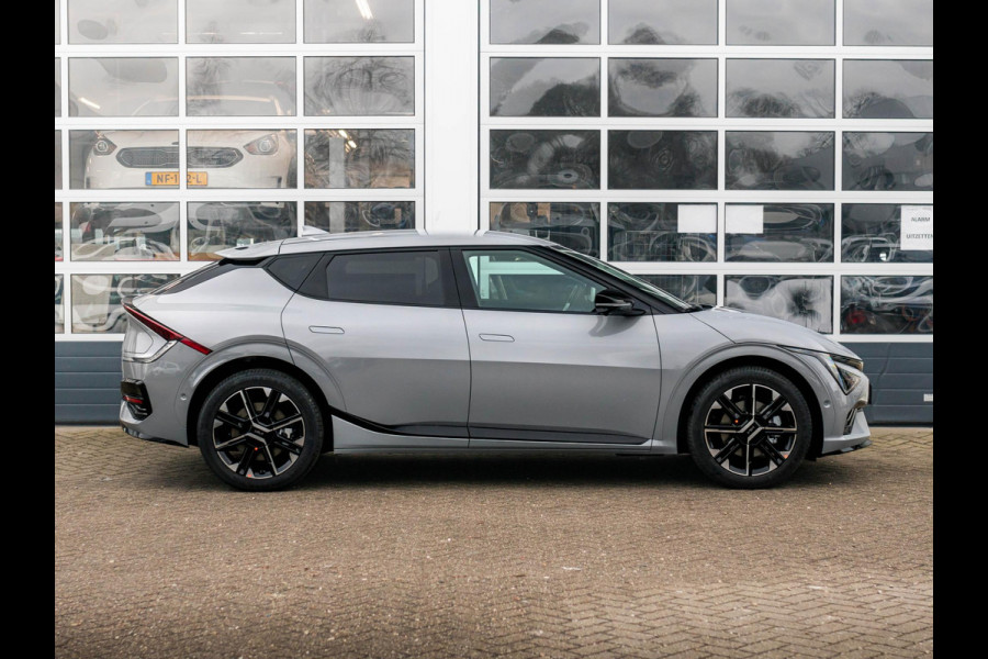 Kia Ev6 GT-Line 84 kWh l 360 graden camera l dodehoek camera l schuifkantel dak l stoel verwarming en ventilatie l 17% bijtelling * l