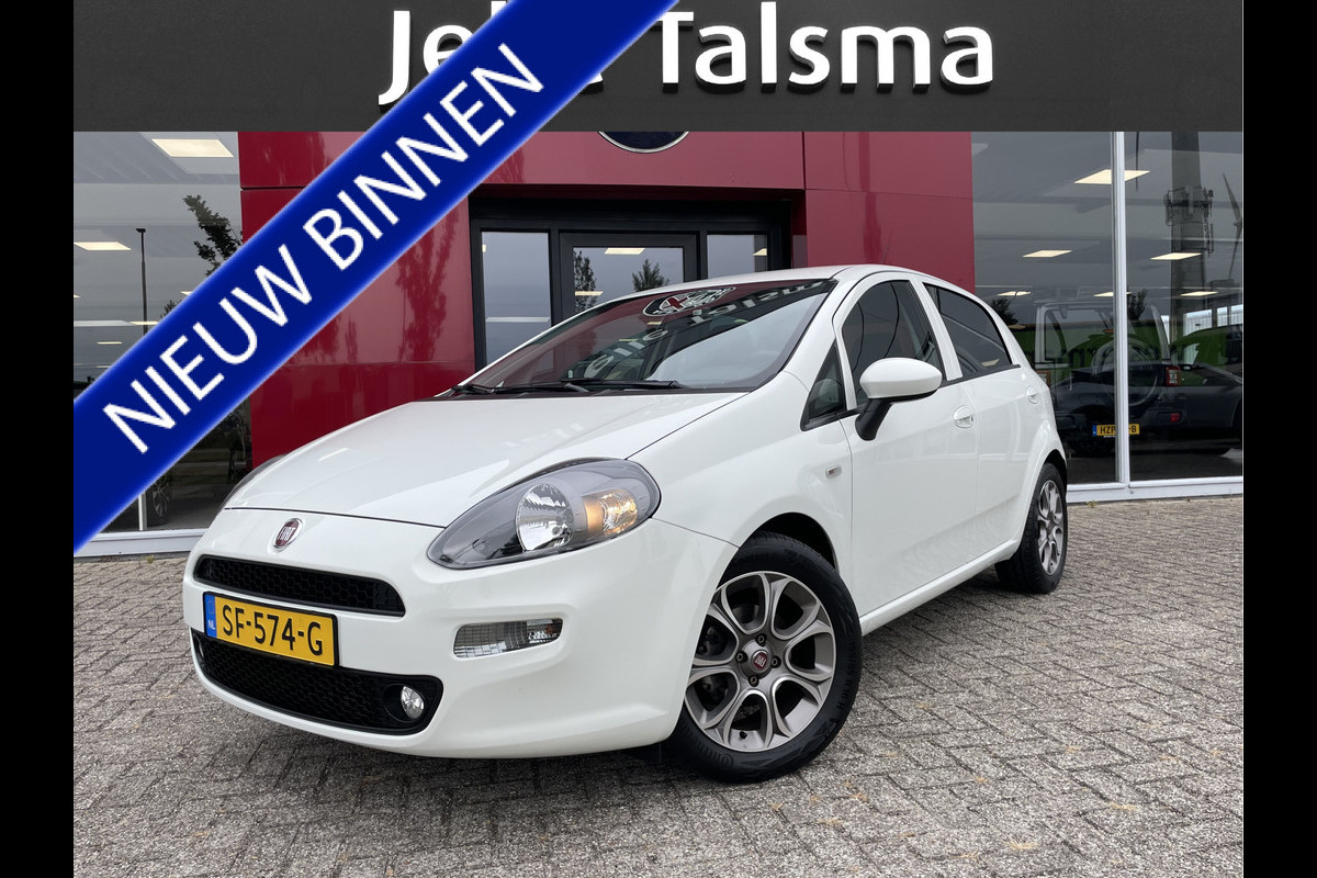Fiat Punto Evo TwinAir Sempre 100 PK | Cruise control | Climate control | Trekhaak Fiat Punto Evo TwinAir Sempre 100 PK | Cruise control | Climate control | Trekhaak