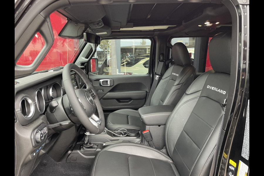 Jeep Wrangler Unlimited 4xe 380 Overland By Irmscher | Leer | Camera's | 20" Velgen | Treeplanken