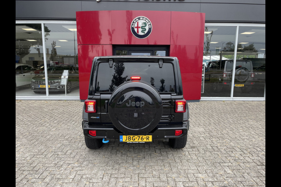 Jeep Wrangler Unlimited 4xe 380 Overland By Irmscher | Leer | Camera's | 20" Velgen | Treeplanken