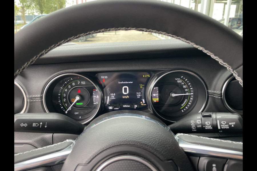 Jeep Wrangler Unlimited 4xe 380 Overland By Irmscher | Leer | Camera's | 20" Velgen | Treeplanken