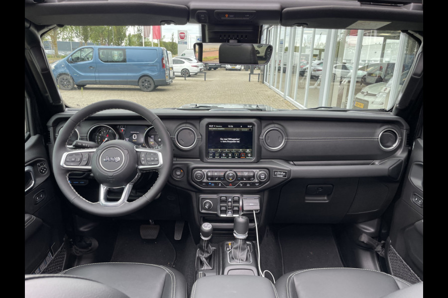 Jeep Wrangler Unlimited 4xe 380 Overland By Irmscher | Leer | Camera's | 20" Velgen | Treeplanken