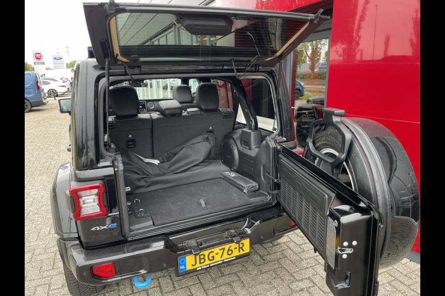 Jeep Wrangler Unlimited 4xe 380 Overland By Irmscher | Leer | Camera's | 20" Velgen | Treeplanken