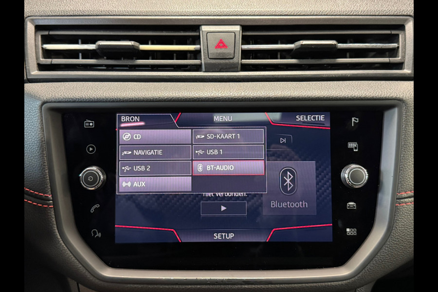 Seat Ibiza 1.0 TSI FR Business Intense *NIEUWE DISTRUBITIE* PANORAMADAK APPLE CARPLAY CRUISE AIRCO CAMERA NAVIGATIE START/STOP