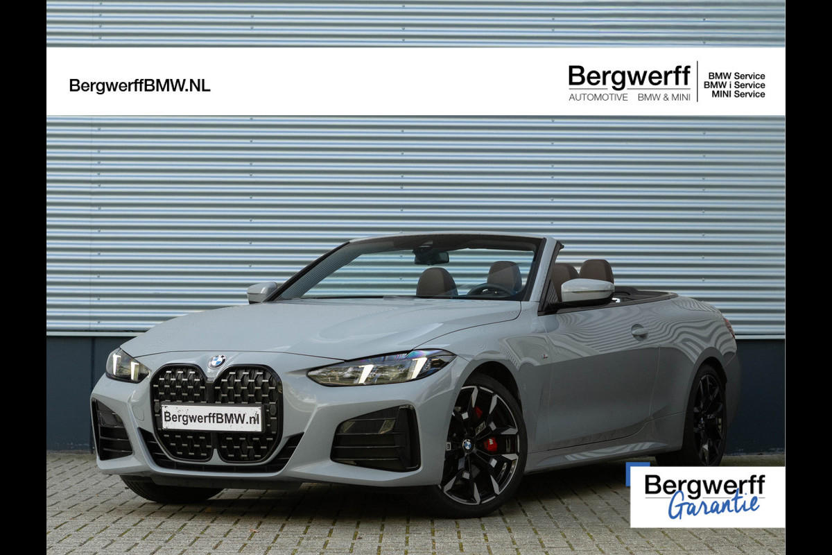BMW 4 Serie Cabrio 430i xDrive M-Sport Pro - Widescreen - Camera - Hifi - Stoelverwarming