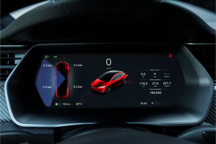 Tesla Model X 100D Pano Leder Stoel & Stuurverwarming