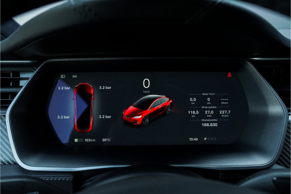 Tesla Model X 100D Pano Leder Stoel & Stuurverwarming