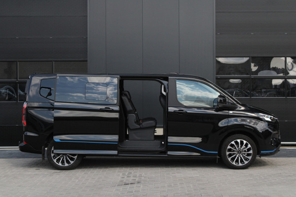 Ford Tourneo Custom 320 2.0 TDCI L2H1 Titanium X DC 170pk - Adaptive Cruise - LED - Blind Spot - Leder - Navigatie - 360 Camera - Trekhaak -