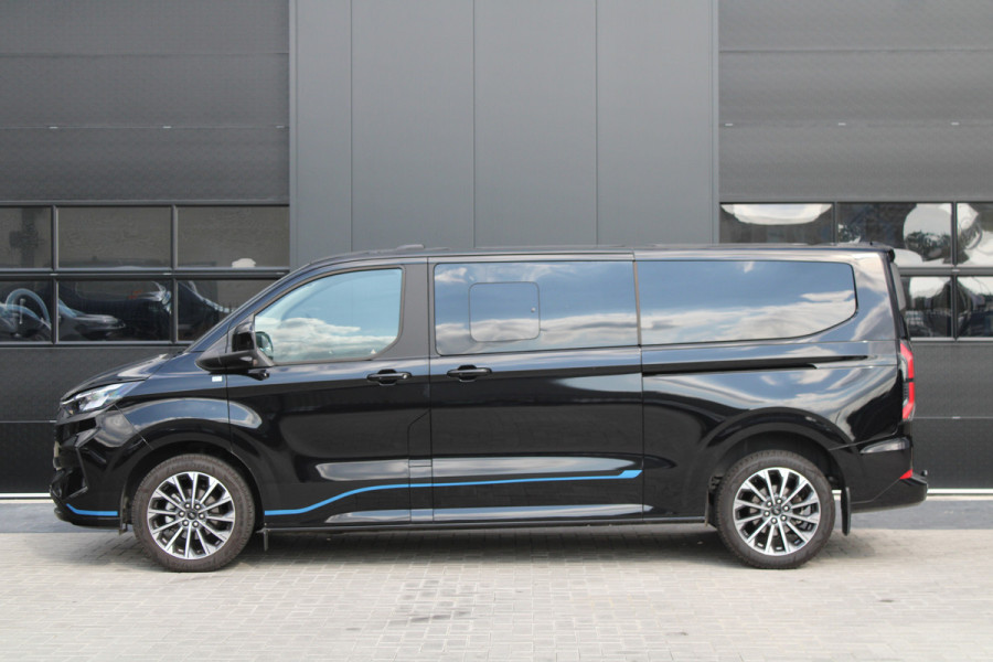 Ford Tourneo Custom 320 2.0 TDCI L2H1 Titanium X DC 170pk - Adaptive Cruise - LED - Blind Spot - Leder - Navigatie - 360 Camera - Trekhaak -