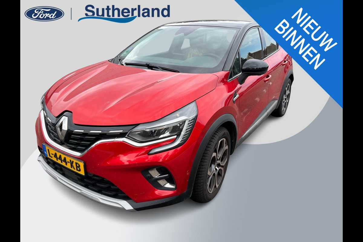 Renault Captur 1.3 TCe 130pk Intens | Automaat | Trekhaak | 360 graden Camera's | Dodehoeksensoren | Full Leder | Stoelverwarming | Dealer onderhouden Renault Captur 1.3 TCe 130pk Intens | Automaat | Trekhaak | 360 graden Camera's | Dodehoeksensoren | Full Leder | Stoelverwarming | Dealer onderhouden
