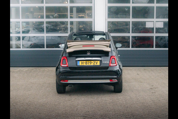 Fiat 500C Hybrid Star | Navi | Cruise | Airco | 16" | PDC | Apple Carplay | Kap Beige