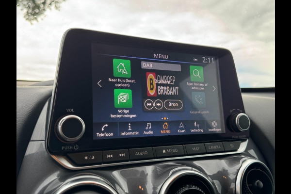 Nissan Juke 1.0 DIG-T N-Connecta AUTOMAAT / CAMERA / LED / NAVI / PDC / STOELVERWARMING / REGENSENS / CARPLAY / VOORUIT VERW.