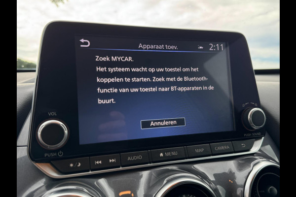 Nissan Juke 1.0 DIG-T N-Connecta AUTOMAAT / CAMERA / LED / NAVI / PDC / STOELVERWARMING / REGENSENS / CARPLAY / VOORUIT VERW.