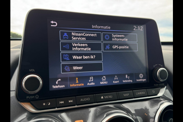Nissan Juke 1.0 DIG-T N-Connecta AUTOMAAT / CAMERA / LED / NAVI / PDC / STOELVERWARMING / REGENSENS / CARPLAY / VOORUIT VERW.