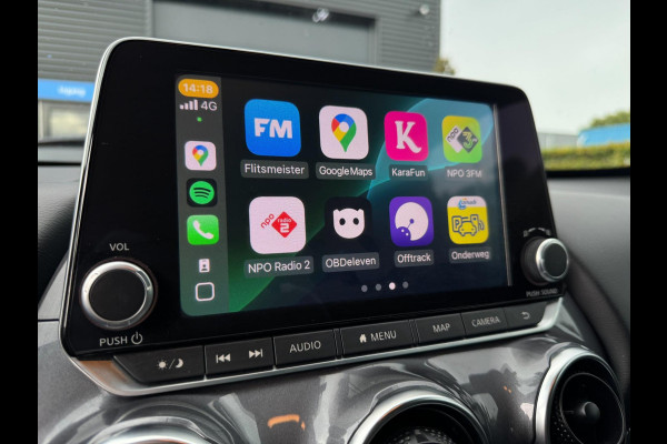 Nissan Juke 1.0 DIG-T N-Connecta AUTOMAAT / CAMERA / LED / NAVI / PDC / STOELVERWARMING / REGENSENS / CARPLAY / VOORUIT VERW.