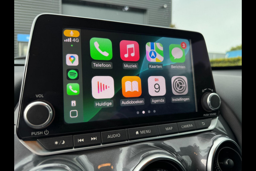 Nissan Juke 1.0 DIG-T N-Connecta AUTOMAAT / CAMERA / LED / NAVI / PDC / STOELVERWARMING / REGENSENS / CARPLAY / VOORUIT VERW.