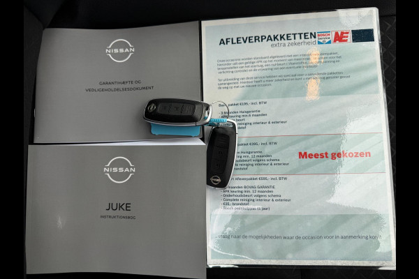Nissan Juke 1.0 DIG-T N-Connecta AUTOMAAT / CAMERA / LED / NAVI / PDC / STOELVERWARMING / REGENSENS / CARPLAY / VOORUIT VERW.