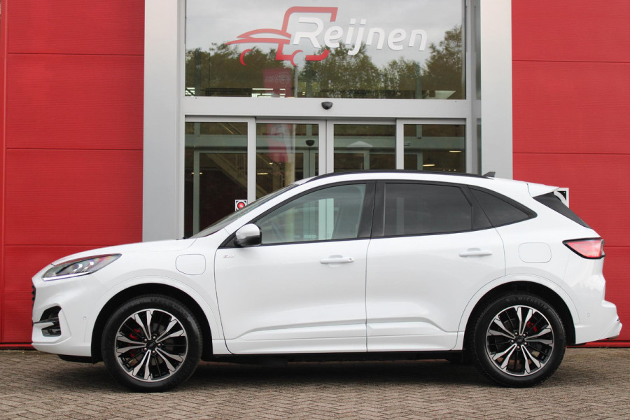 Ford Kuga 2.5 PHEV 225PK ST-LINE X | NAVIGATIE | STUUR / STOELVERWARMING | ACHTERBANK VERWARMING | DODEHOEKDETECTIE | ELEKTRISCH WEGKLAPBARE TREKHAAK | ACHTERUITRIJCAMERA | KEYLESS ENTRY / START |