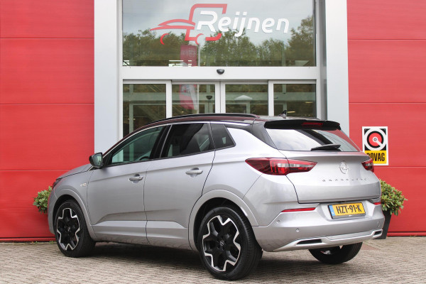 Opel Grandland 1.2 Turbo 130PK AUTOMAAT ULTIMATE | STOEL/STUUR/VOORRUIT VERWARMING | ACHTRERUITRIJ CAMERA | DODEHOEK DETECTIE | ELEKTRISCH BEDIENBARE ACHTERKLEP | FULL LED MATRIX KOPLAMPEN | NAVIGATIE | 19" LICHTMETALEN VELGEN | ALCANTARA BEKLEDING | APPLE CARPLAY/ANDROID AUTO | DRAADLOZE TELEFOONLADER | KEYLESS ENTRY/START | BLACK PACK | ADAPTIVE CRUISE CONTROL | COMFORT STOELEN |