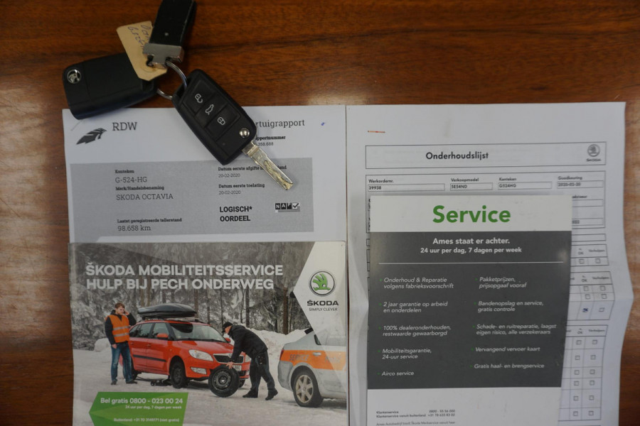 Škoda Octavia Combi 1.5 TSI Leer/Panormadak/Business Edition Plus /Dealeronderhouden