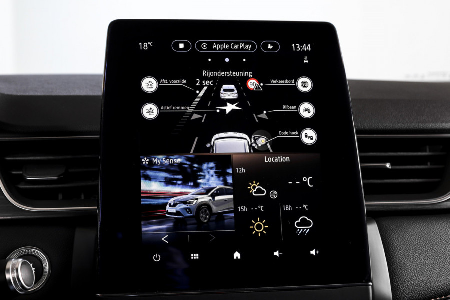 Renault Captur 1.3 TCe 155 PK Initiale Paris - Automaat | Adapt. Cruise | Bose | Stoelverw. | PDC | Camera | NAV+App. Connect | ECC | LM 18" | Afn. Trekhaak |