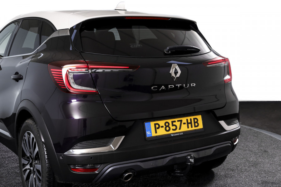 Renault Captur 1.3 TCe 155 PK Initiale Paris - Automaat | Adapt. Cruise | Bose | Stoelverw. | PDC | Camera | NAV+App. Connect | ECC | LM 18" | Afn. Trekhaak |