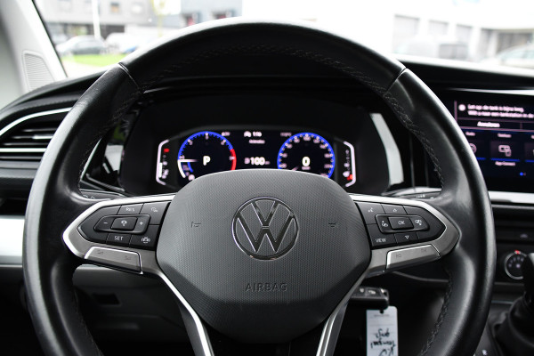 Volkswagen Transporter 2.0 TDI L2H1 Bulli Virtual, Cruise, Carplay, Automaat, Multimedia, Sensoren, 150PK, Trekhaak, LED, UNIEK!
