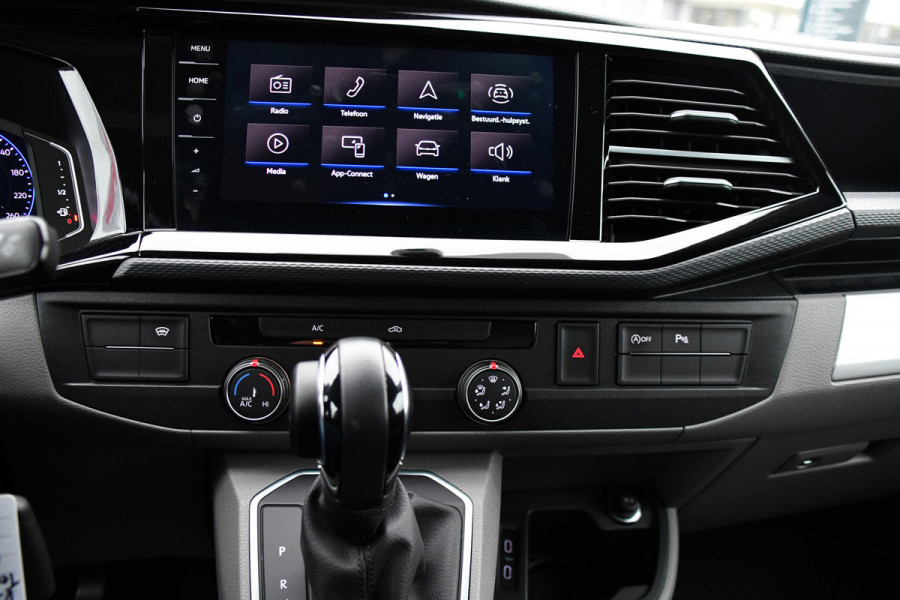 Volkswagen Transporter 2.0 TDI L2H1 Bulli Virtual, Cruise, Carplay, Automaat, Multimedia, Sensoren, 150PK, Trekhaak, LED, UNIEK!