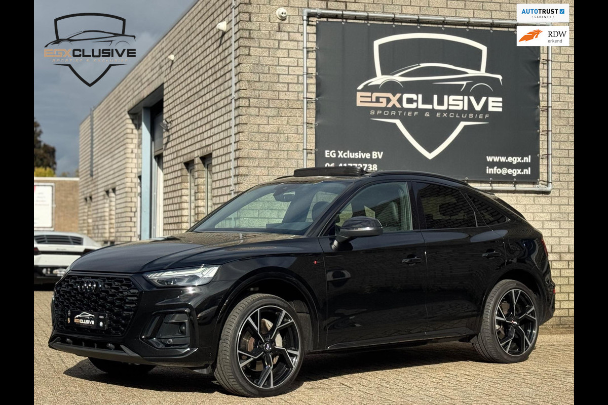 Audi Q5 Sportback 50 TFSI e S edition Pano/Sfeer/21'/ACC Audi Q5 Sportback 50 TFSI e S edition Pano/Sfeer/21'/ACC