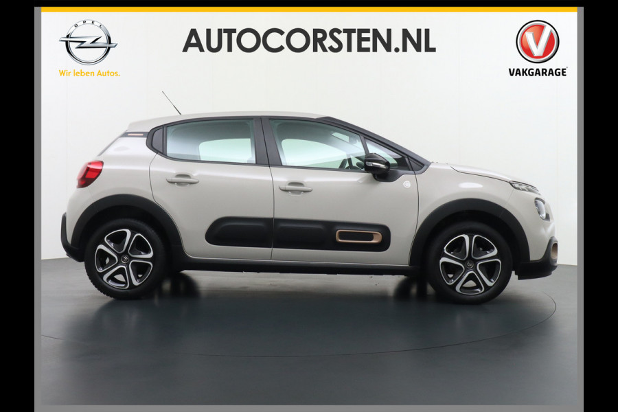 Citroën C3 1.2I-16V 5Drs Navi Ecc Apple Carplay Android Auto Cruise Control C-Series PureTech Lmv DAB Bluetooth 1e Eigenaar Zeer compleet! Dealeronderhouden