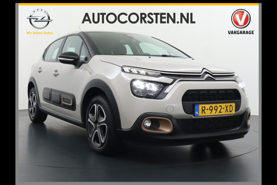 Citroën C3 1.2I-16V 5Drs Navi Ecc Apple Carplay Android Auto Cruise Control C-Series PureTech Lmv DAB Bluetooth 1e Eigenaar Zeer compleet! Dealeronderhouden