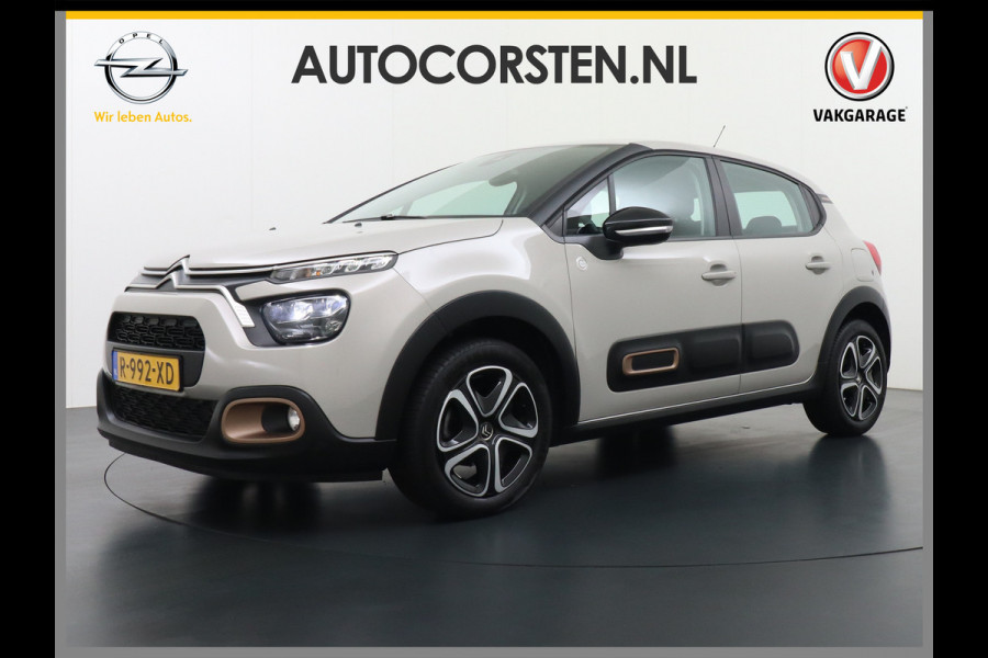 Citroën C3 1.2I-16V 5Drs Navi Ecc Apple Carplay Android Auto Cruise Control C-Series PureTech Lmv DAB Bluetooth 1e Eigenaar Zeer compleet! Dealeronderhouden