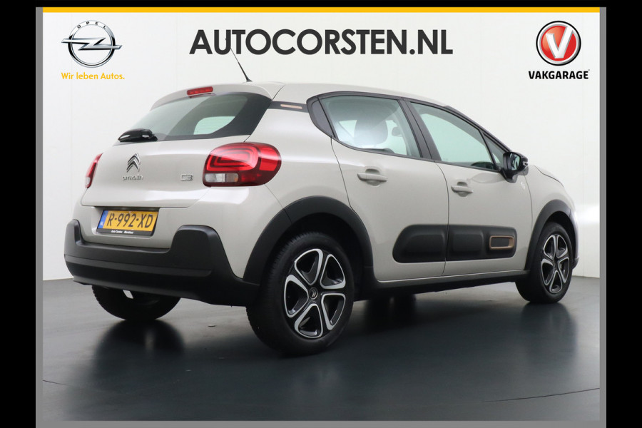 Citroën C3 1.2I-16V 5Drs Navi Ecc Apple Carplay Android Auto Cruise Control C-Series PureTech Lmv DAB Bluetooth 1e Eigenaar Zeer compleet! Dealeronderhouden