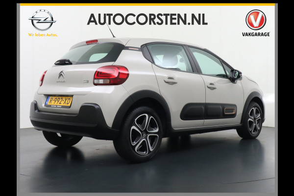Citroën C3 1.2I-16V 5Drs Navi Ecc Apple Carplay Android Auto Cruise Control C-Series PureTech Lmv DAB Bluetooth 1e Eigenaar Zeer compleet! Dealeronderhouden