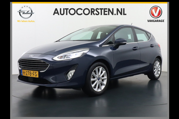 Ford Fiesta 1.0T 94PK Camera Apple Carplay Android Ecc Cruise Control Titanium EcoBoost Led Lmv Mooie en complete Ford Fiesta