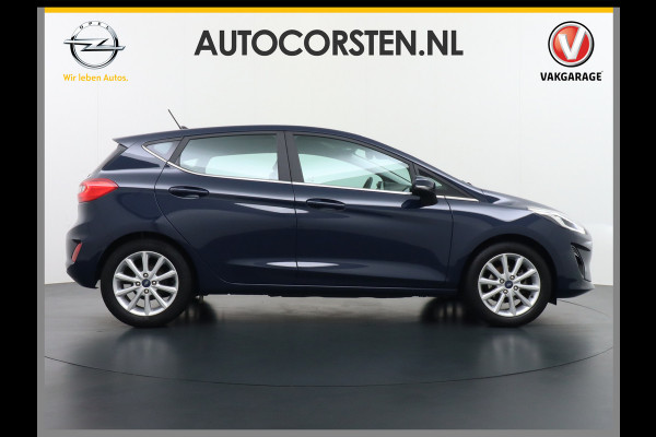 Ford Fiesta 1.0T 94PK Camera Apple Carplay Android Ecc Cruise Control Titanium EcoBoost Led Lmv Mooie en complete Ford Fiesta