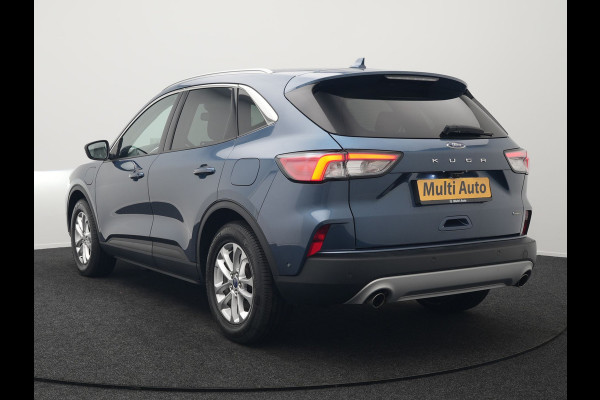 Ford Kuga 2.5 Titanium X Plug In Hybrid 225pk Dealer O.H. PHEV | Trekhaak Af Fabriek | Adaptive Cruise | Head Up | 360 Camera | Verwarmde Lederen Sportstoelen & Stuur | Blis | Navigatie | Keyless | Virtual | DAB |