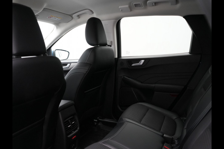 Ford Kuga 2.5 Titanium X Plug In Hybrid 225pk Dealer O.H. PHEV | Trekhaak Af Fabriek | Adaptive Cruise | Head Up | 360 Camera | Verwarmde Lederen Sportstoelen & Stuur | Blis | Navigatie | Keyless | Virtual | DAB |