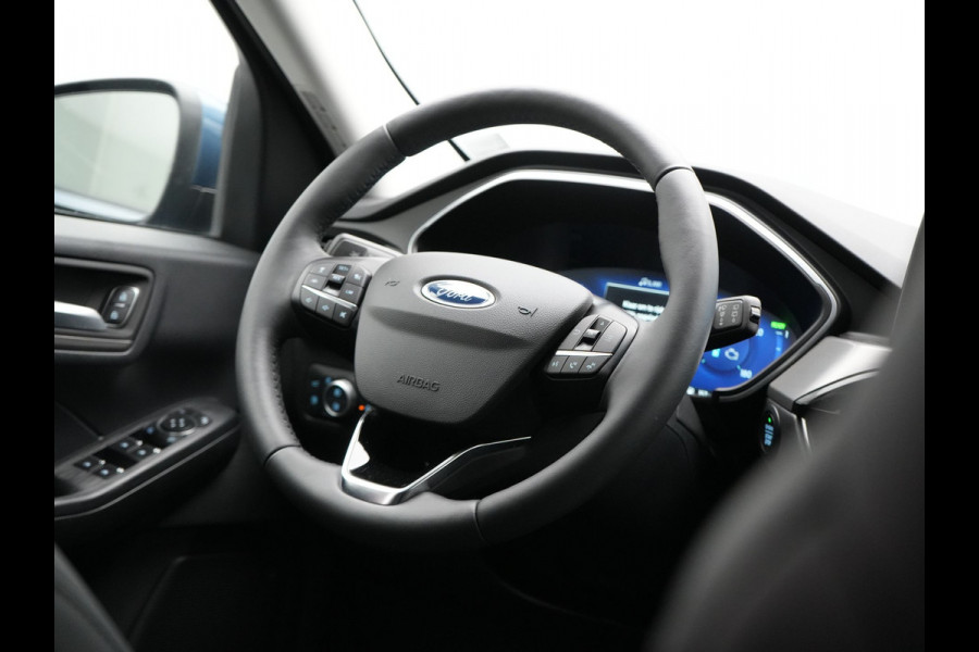 Ford Kuga 2.5 Titanium X Plug In Hybrid 225pk Dealer O.H. PHEV | Trekhaak Af Fabriek | Adaptive Cruise | Head Up | 360 Camera | Verwarmde Lederen Sportstoelen & Stuur | Blis | Navigatie | Keyless | Virtual | DAB |