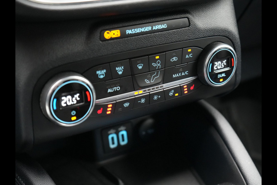 Ford Kuga 2.5 Titanium X Plug In Hybrid 225pk Dealer O.H. PHEV | Trekhaak Af Fabriek | Adaptive Cruise | Head Up | 360 Camera | Verwarmde Lederen Sportstoelen & Stuur | Blis | Navigatie | Keyless | Virtual | DAB |