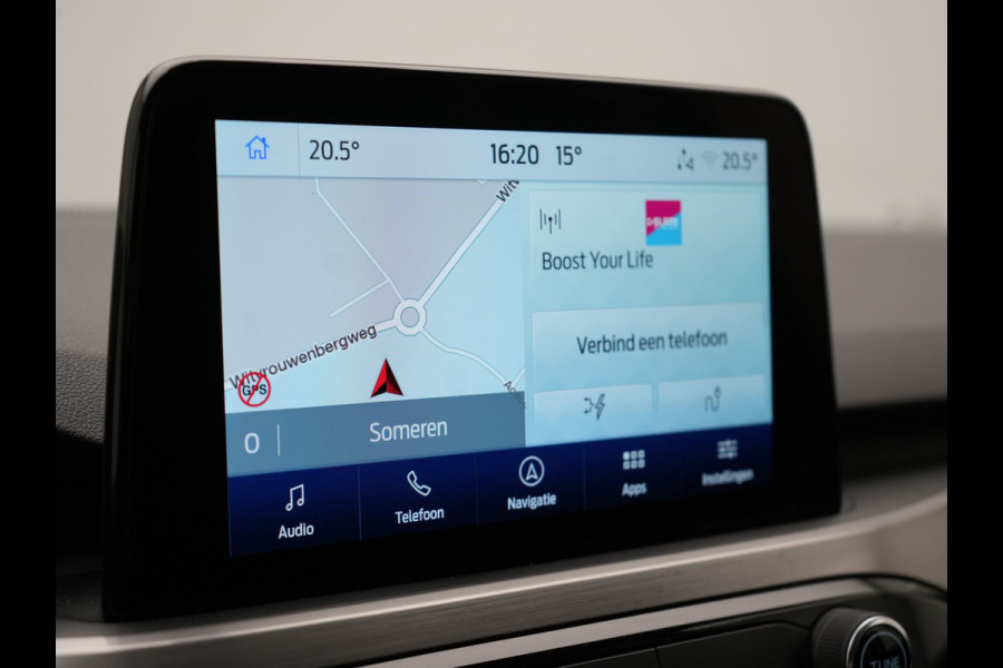 Ford Kuga 2.5 Titanium X Plug In Hybrid 225pk Dealer O.H. PHEV | Trekhaak Af Fabriek | Adaptive Cruise | Head Up | 360 Camera | Verwarmde Lederen Sportstoelen & Stuur | Blis | Navigatie | Keyless | Virtual | DAB |